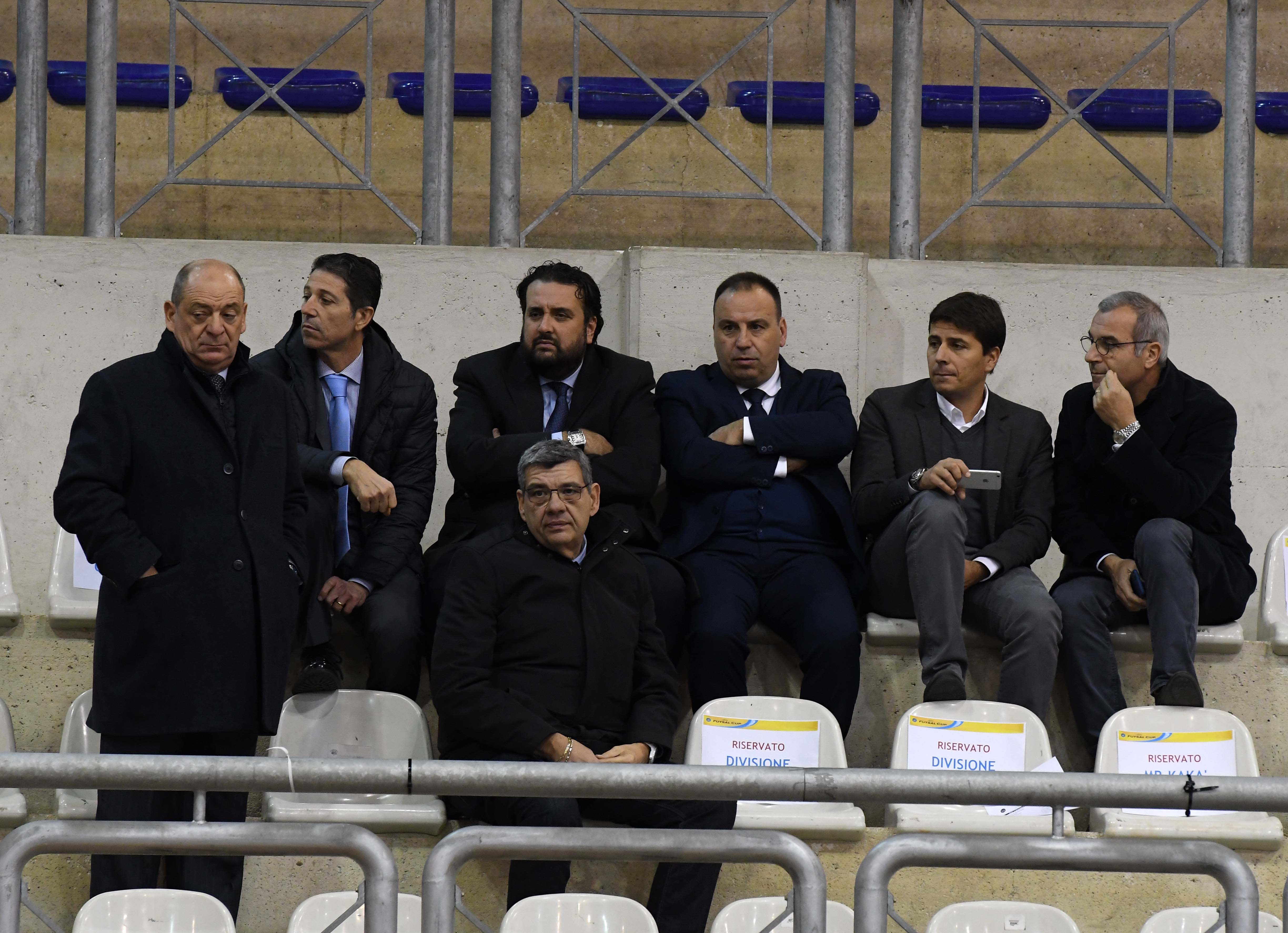 UEFA Futsal Cup, il presidente Montemurro al Pala Giovanni Paolo II per assistere a Pescara-Barcellona