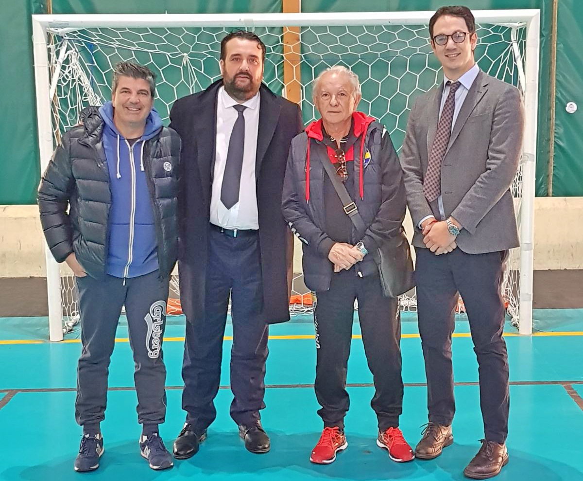 Coppa Italia di Serie A2, il presidente Montemurro assiste a Ciampino-Todis Lido di Ostia