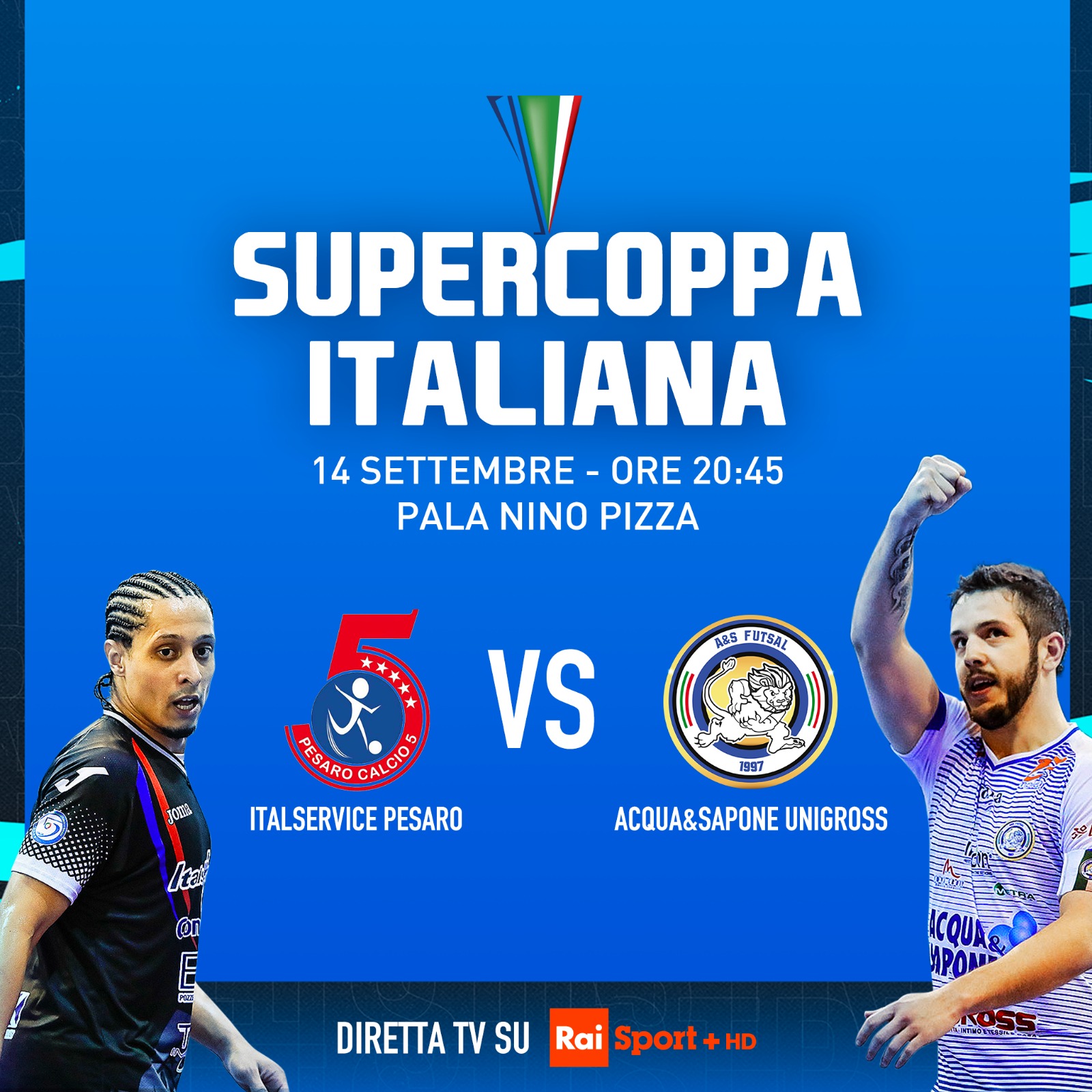 Supercoppa italiana, la cartella stampa di Italservice-Acqua&Sapone