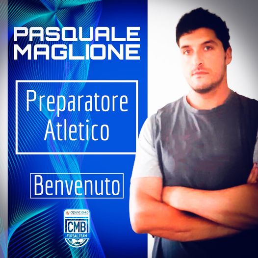 Pasquale Maglione nuovo preparatore atletico del CMB Matera