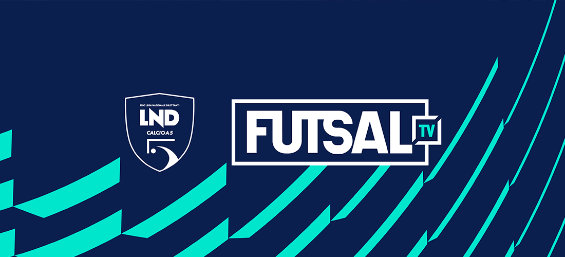 Benvenuta Futsal TV, la web tv della Divisione Calcio a 5 per vedere le gare di Serie A maschile e femminile