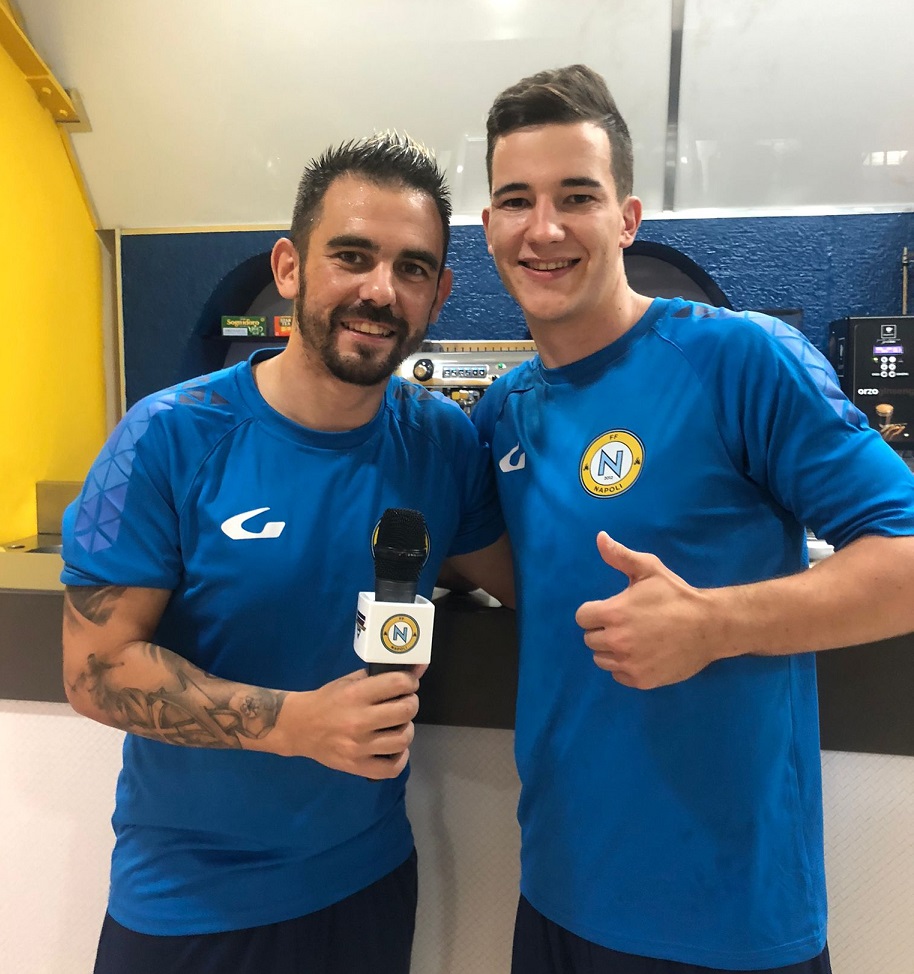 Napoli Futsal, Alex e Hozjan in coro: “Vogliamo fare un grande campionato”